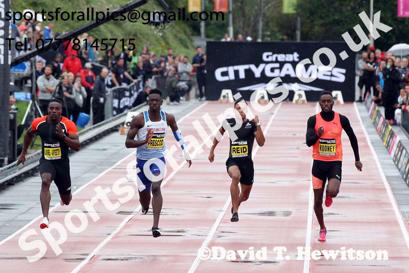 Mens 150 metres, 2018 Great North CityGames. Photo: David T. Hewitson/Sports for All Pics